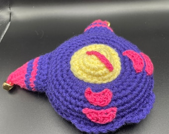 Gavis Bettel Phantom Crochet Donut - Handmade Holostars Mascot