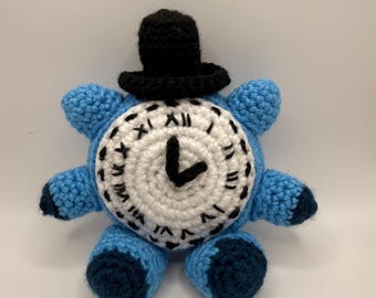 Ouro Kronii Kronies Mascot Crochet - Handmade Hololive Mascot