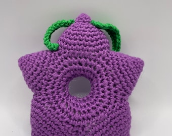 Stardew Valley Stardrop Mini Crochet Donut