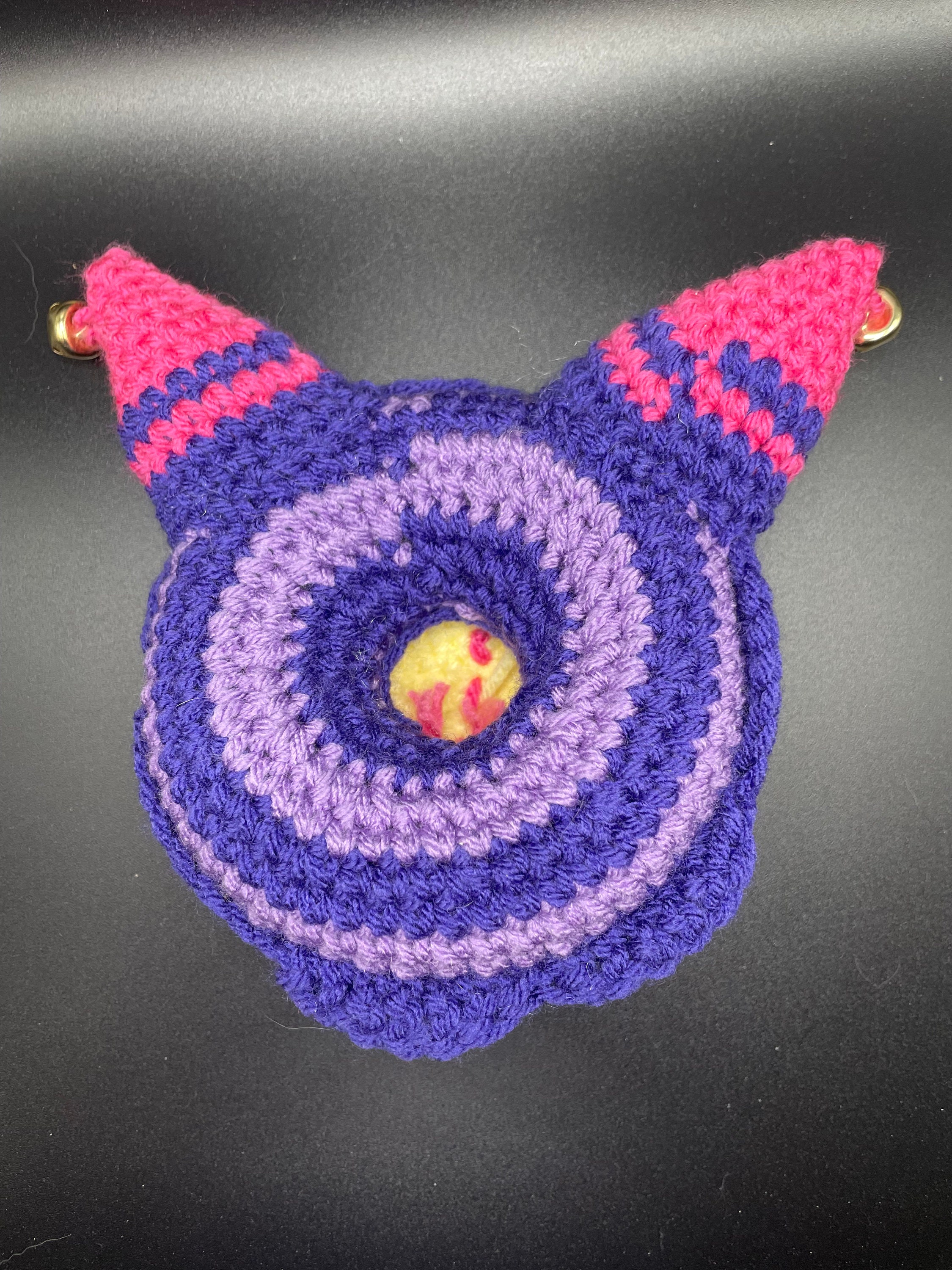Gavis Bettel Phantom Crochet Donut - Handmade Holostars Mascot - Etsy