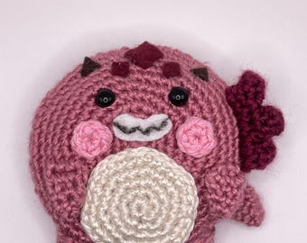 Jurard T Rexford SoRAWRity Full Body Crochet Donut - Handmade Holostars Mascot