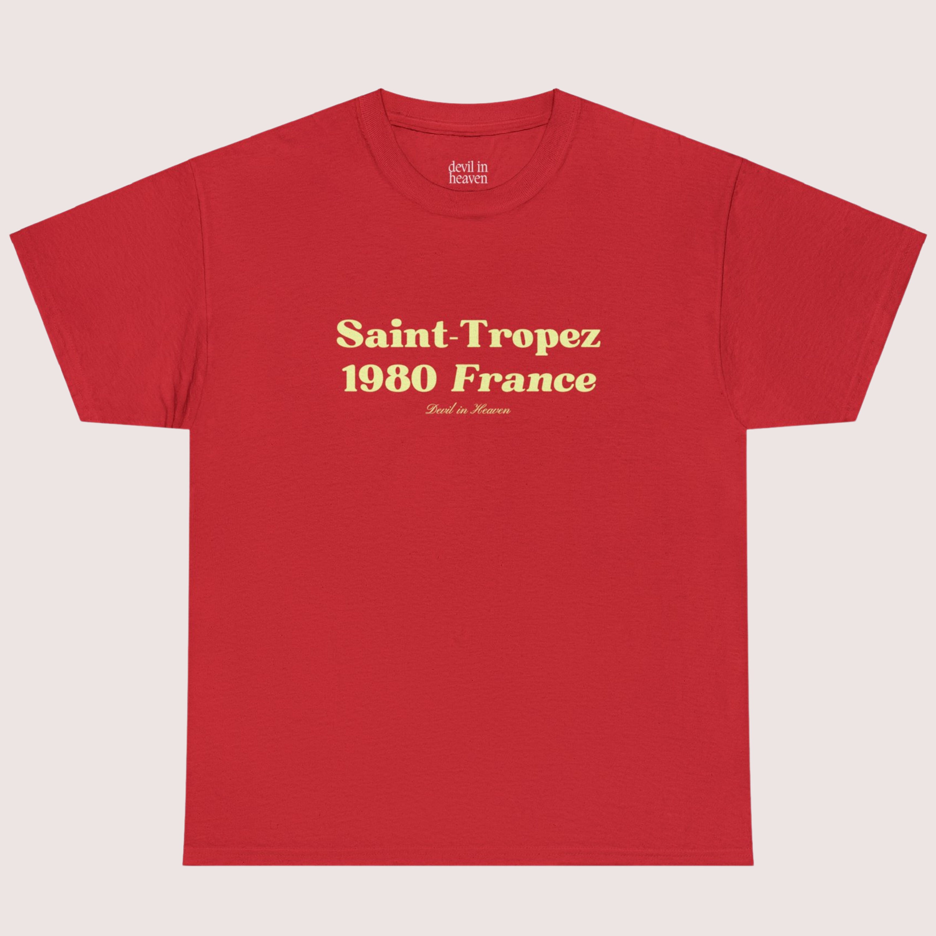 Saint Tropez T Shirt - Etsy