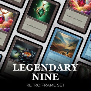 Legendary Nine Proxy Bundle MTG — Classical Art Playtest Cards