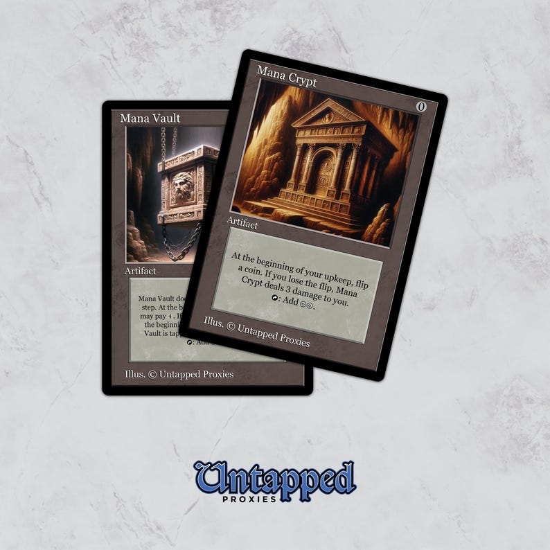 Mana Rocks Proxy Bundle MTG — Classical Art Playtest Cards image 6