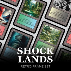 Shock Lands Proxy Bundle MTG — Classical Art Playtest Cards