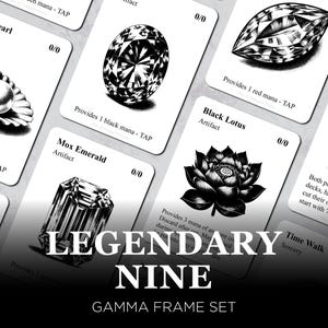 Legendary Nine Proxy Bundle MTG — Classical Art Playtest Cards
