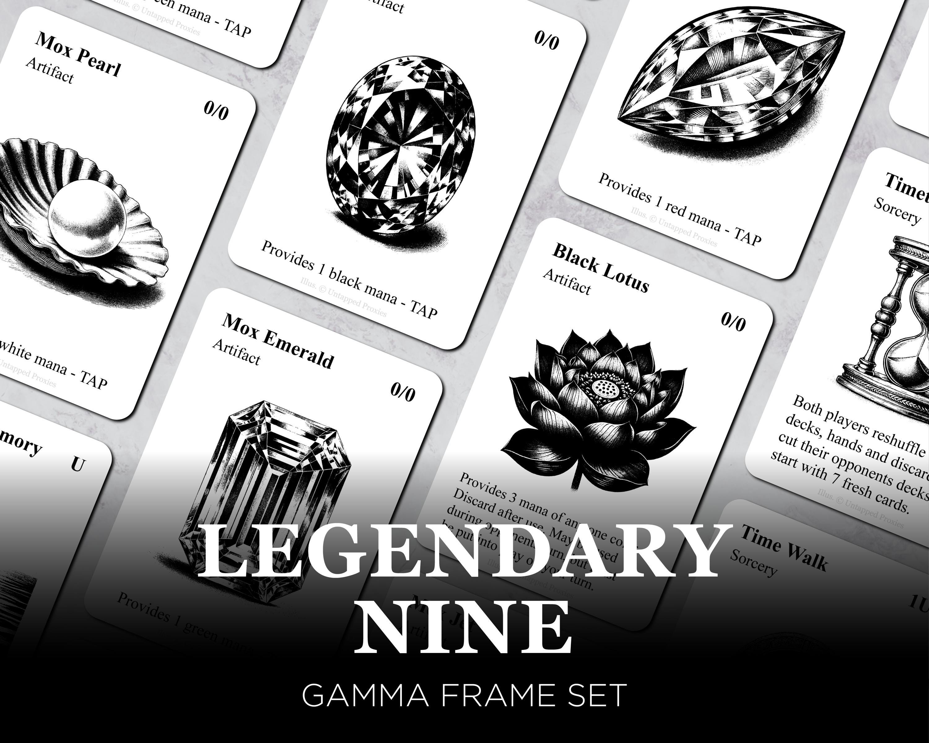 mtg gamma playtest cards Counterspell Legendary Nine MTG Proxy Set