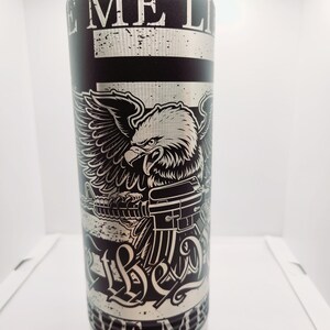 We The People Laser Engraved Insulated Bottle