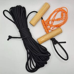 Rope Ridge Line 30ft Rapid Deployment Ridge Line, Camping Tarp Suspension Kit, Paracord ...