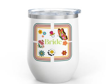 Bride Wine Tumbler, 12oz