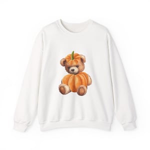 Pumpkin Bear Crewneck Sweatshirt