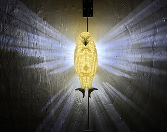 Benutzerdefinierte Farbe Adler LED-Lampe, weißes Licht, 3D gedruckt, batteriebetriebene Lampe