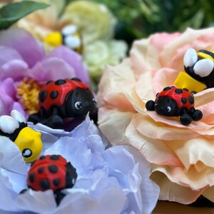 Cute Articulating 3D Printed Lady Bug, Insect, Beetle, Nature, Fidget ...