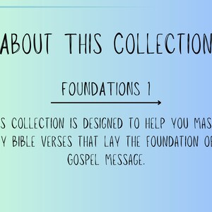 Printable KJV Bible Verses, Foundations 1, Bible Time, Scripture Memory ...