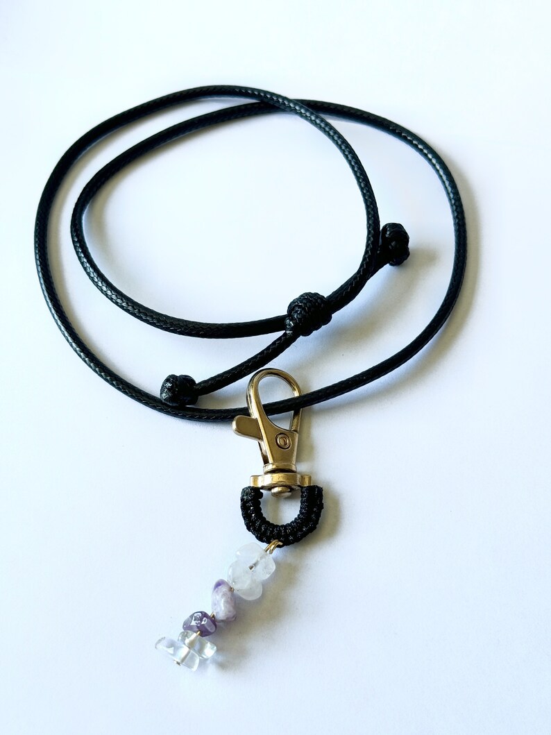 Energetic Crystal Gemstone Charm Collars for Dogs Etsy