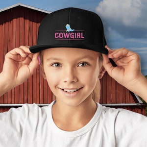 Youth baseball cap