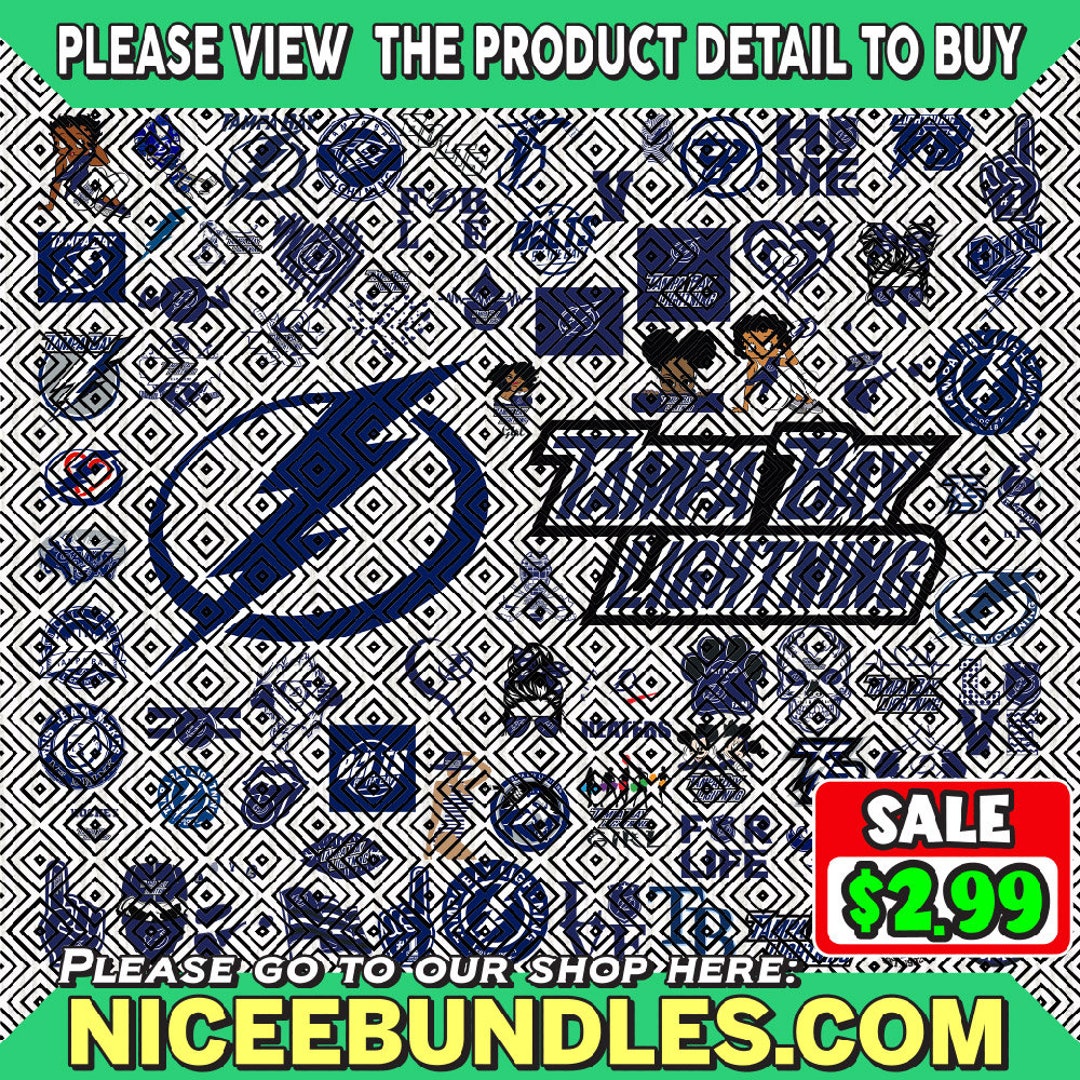 77 Files Tampa Bay Lightning Team Bundles Svg, Tampa Bay Lightning Svg