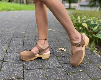 Sandalias Zuecos Sanitarios De Verano Zuecos De Madera Verano