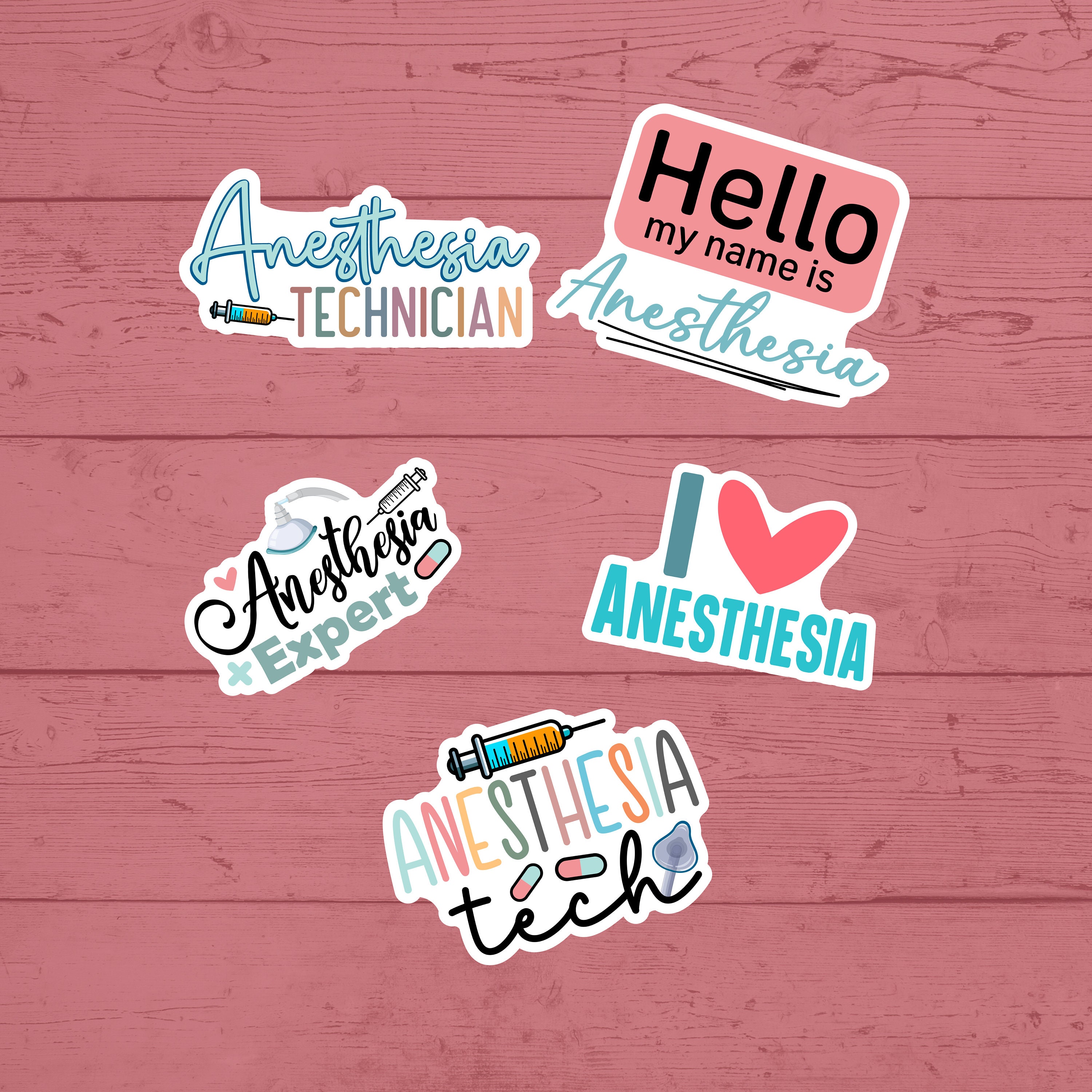 Anesthesia Sticker, Anesthesia Gift Idea, Anesthesia Tech, Anesthesia ...