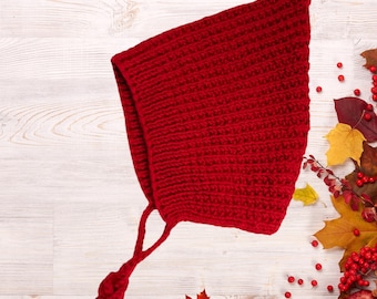 Strickanleitung für eine Babymütze: Einfache Babymütze in 4 Größen (PDF)