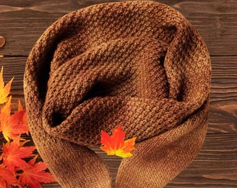 Einfache Strickanleitung für einen Halswärmer (PDF) – DIY-Schal und Schlauchschal