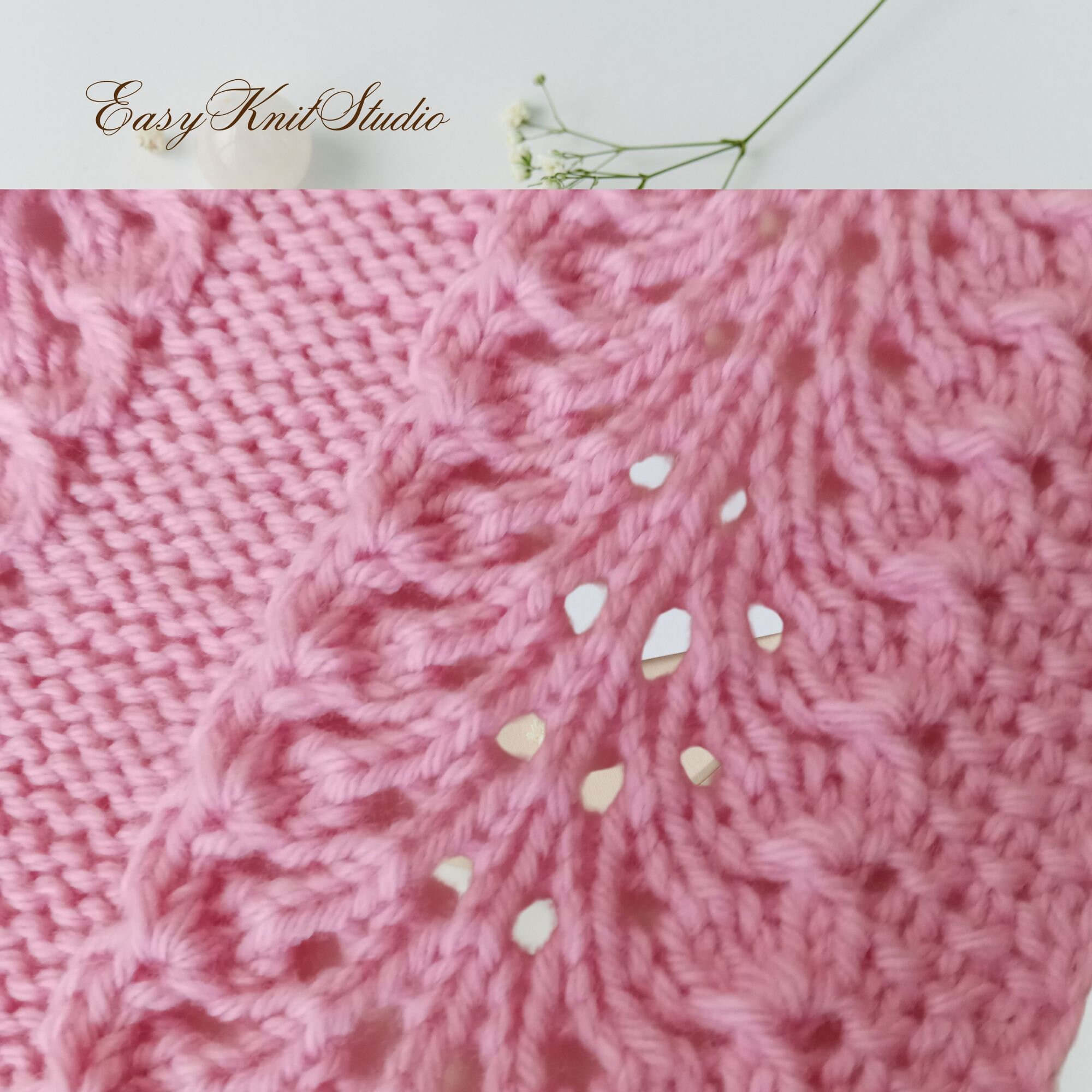 Baby Blanket Knitting Pattern PDF – Beginner Friendly Project - Digital ...