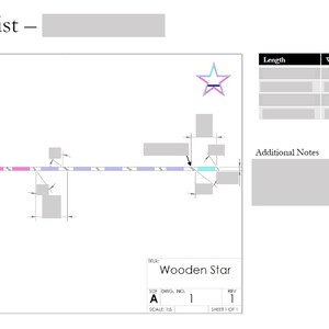 Star Plate Instructions.pdf Wooden Star DIY Plans, Christmas Decor, Holiday Art Woodworking ...