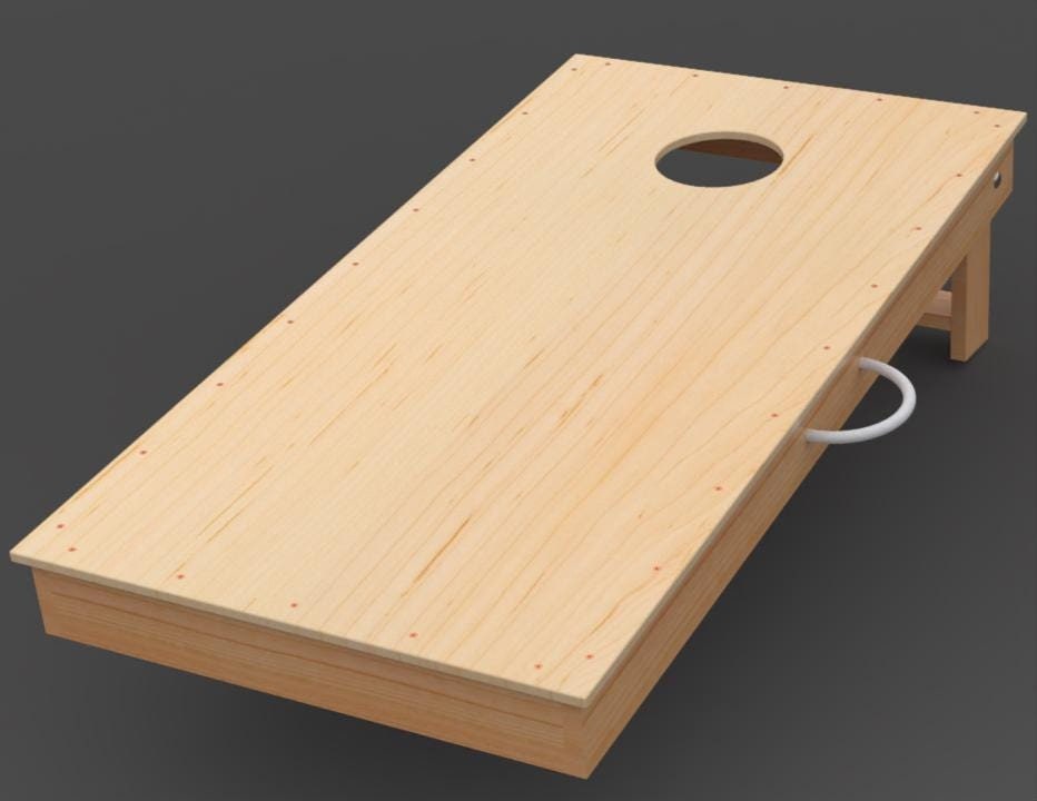 Cornhole with Storage DIY Plans | Cornhole Set | Bean Bag Toss Digital Plans PDF
