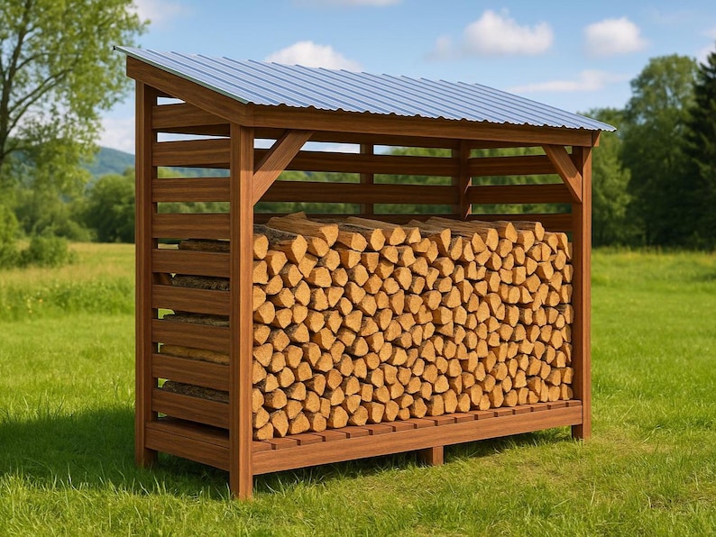 Firewood Shed Roof Pitch