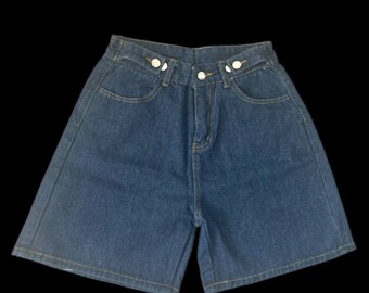 Classic Denim Bermuda Shorts