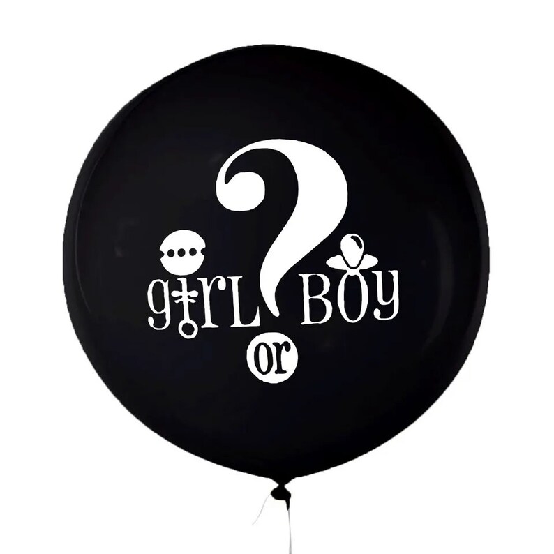 36 Gender Reveal Balloon Etsy