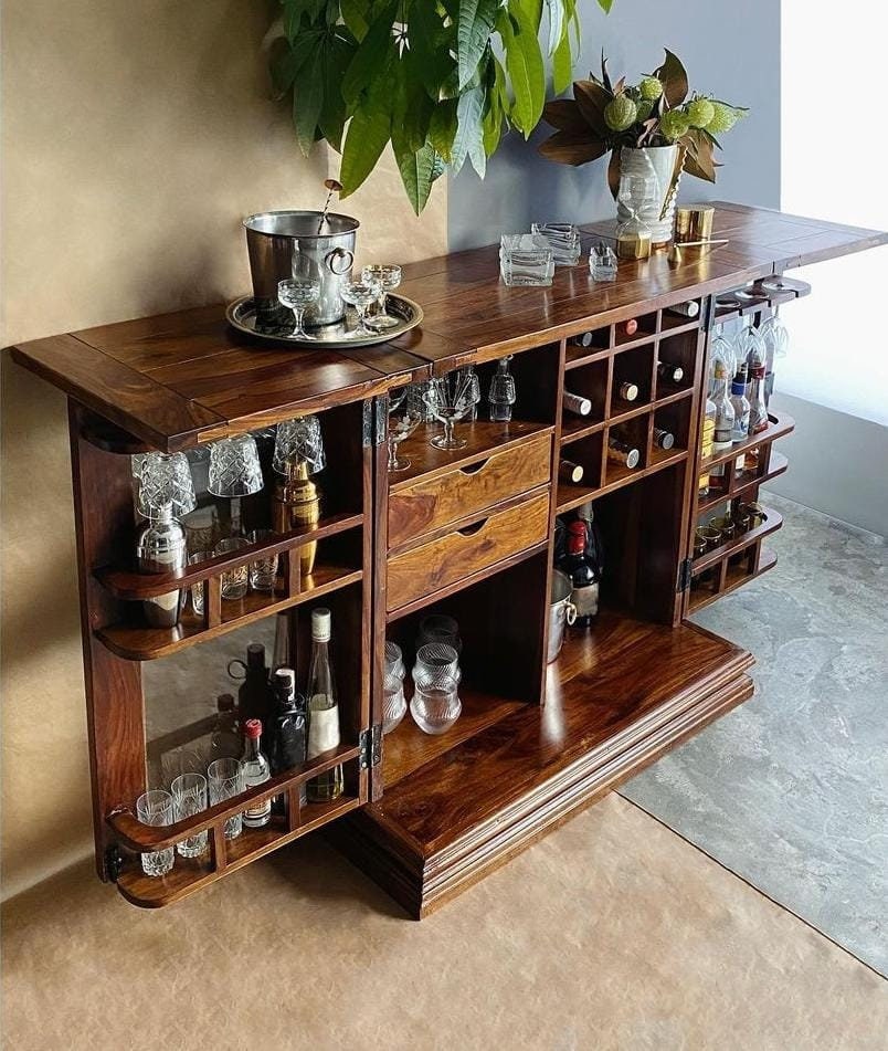 Black Bar Bar Wood Bar Modern wood Bar