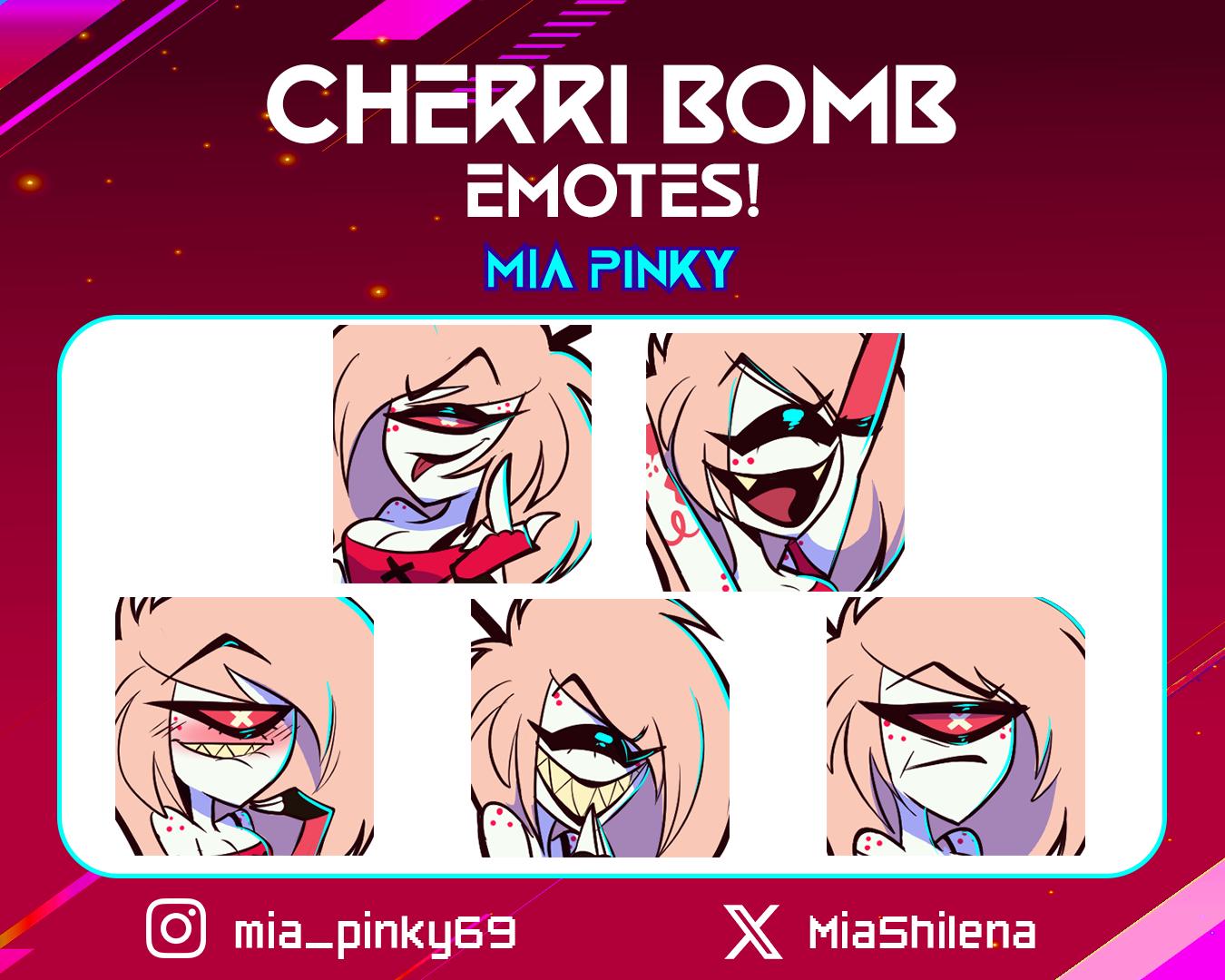 Cherry Bomb Hazbin Hotel - Etsy