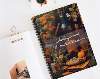 Spiral Notebook - Ruled Line - Herbology Journal