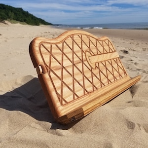 Oak Book Stand