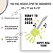 New Years Handprint Art, Ready to Rock 2024, Paint Craft for Baby ...