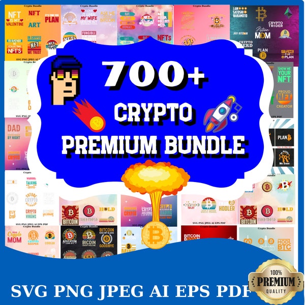 Conception crypto, Crypto Svg, T-shirt crypto, Crypto Bundle, Crypto, Fichiers Svg pour Cricut, Crypto Svg Bundle, Crypto Png Design