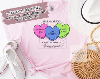 OFFICIALLY LICENSED Ravenhood Valentines boy of summer Tshirt