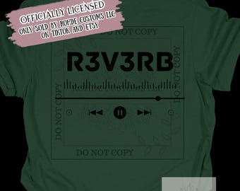 OFFICIALLY LICENSED Bittersweet Symphony REVERB Band Tshirt