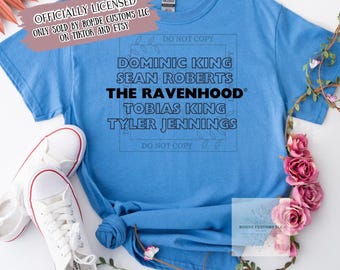 OFFICIALLY LICENSED Ravenhood Men Character Tshirt