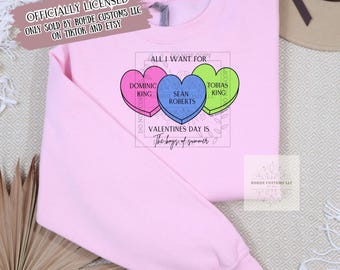 OFFICIALLY LICENSED Ravenhood Valentines boy of summer Sweatshirt