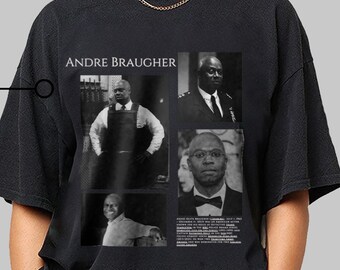 Limited Andre Braugher T-Shirt, Gift for Men and Women