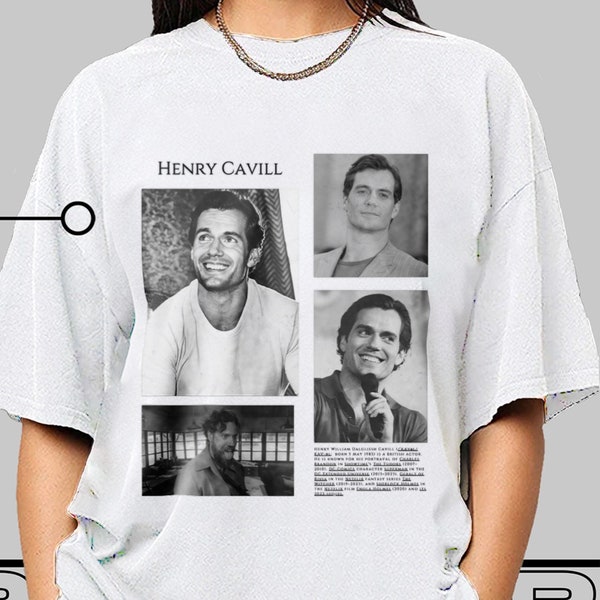 Limited Henry Cavill T-Shirt, Gift for Men and Women
