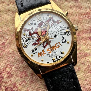 Gold Taz Watch - Etsy display picture 1