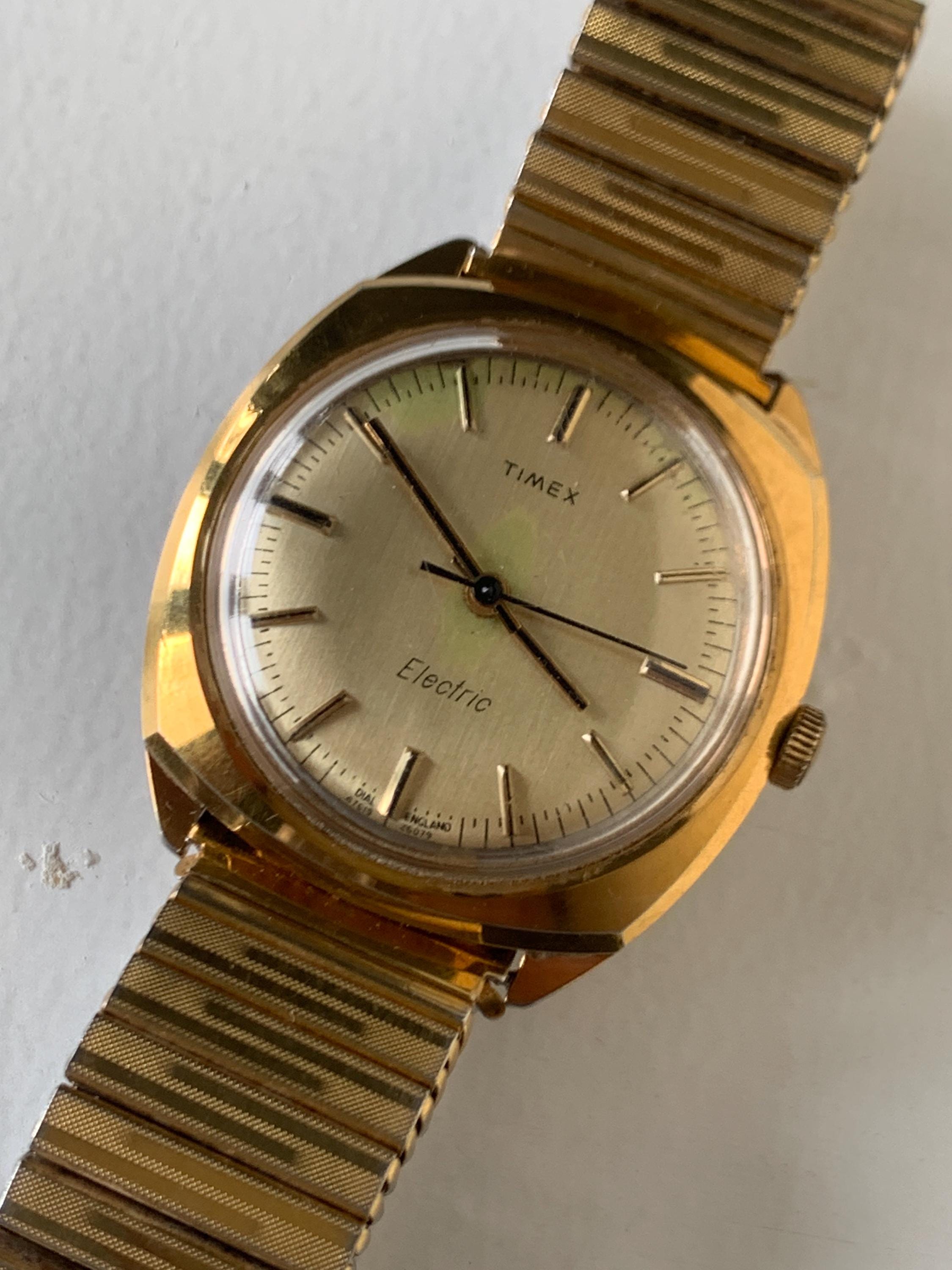TIMEX Electric 腕時計 ステンレス　ジャンク Timex Electric Watch - Etsy