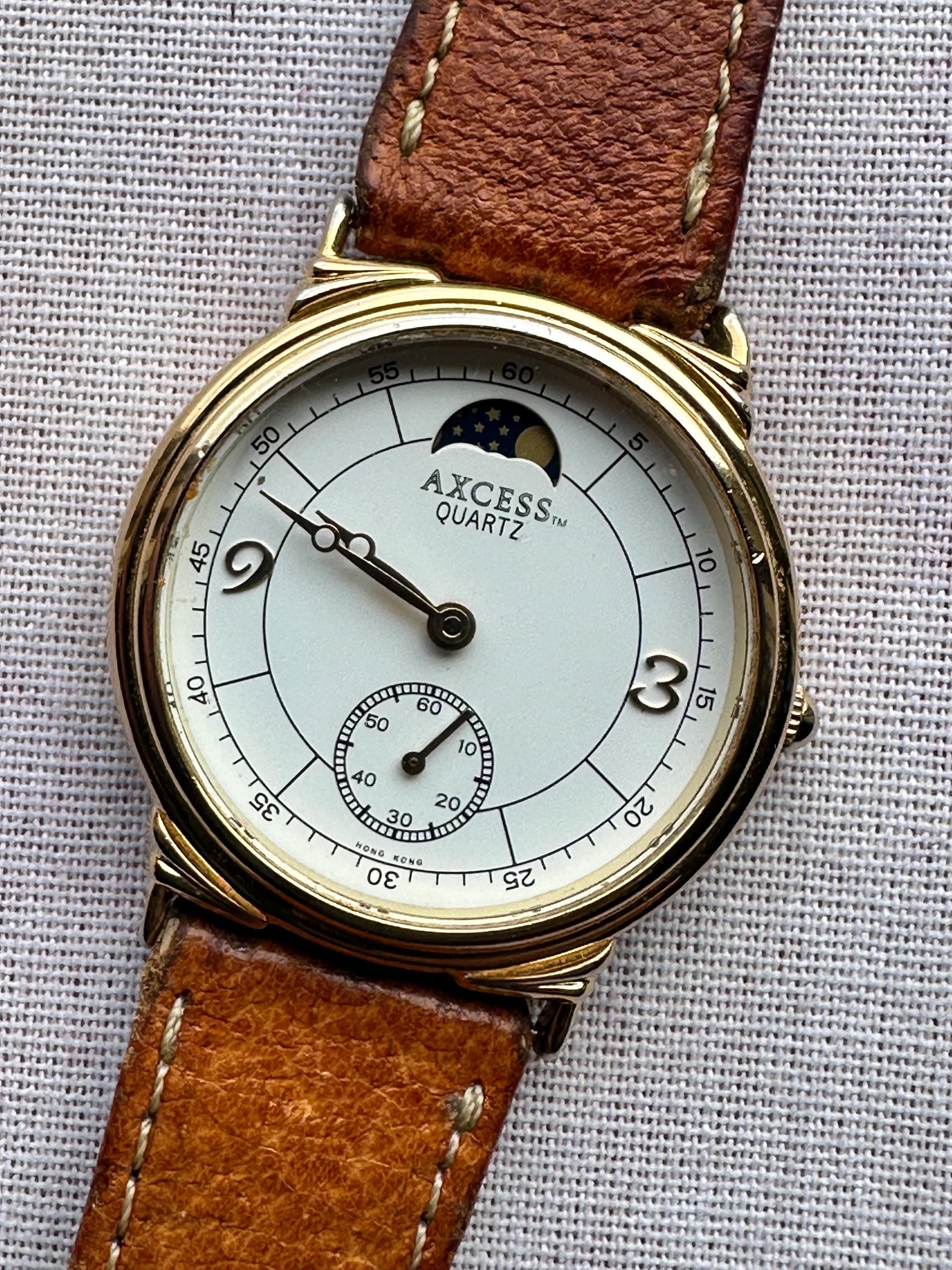 VTG 23kt Plated Unique Political Unisex Watch 32mm Fresh Battery - Adjustable WR Unique 32mm Watches Women - Etsy main image 2