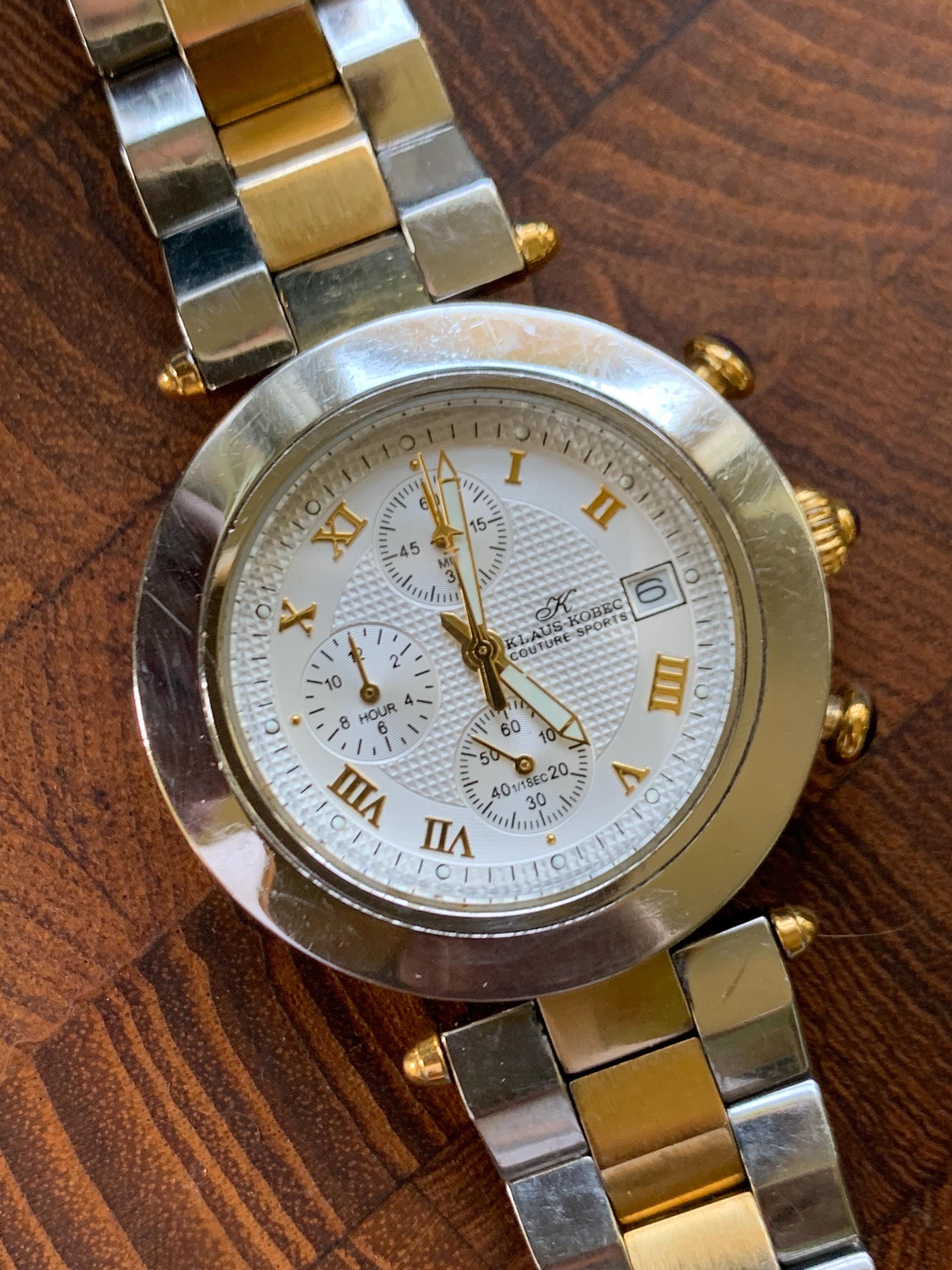 Klaus-Kobec Couture Sports Chronograph Men