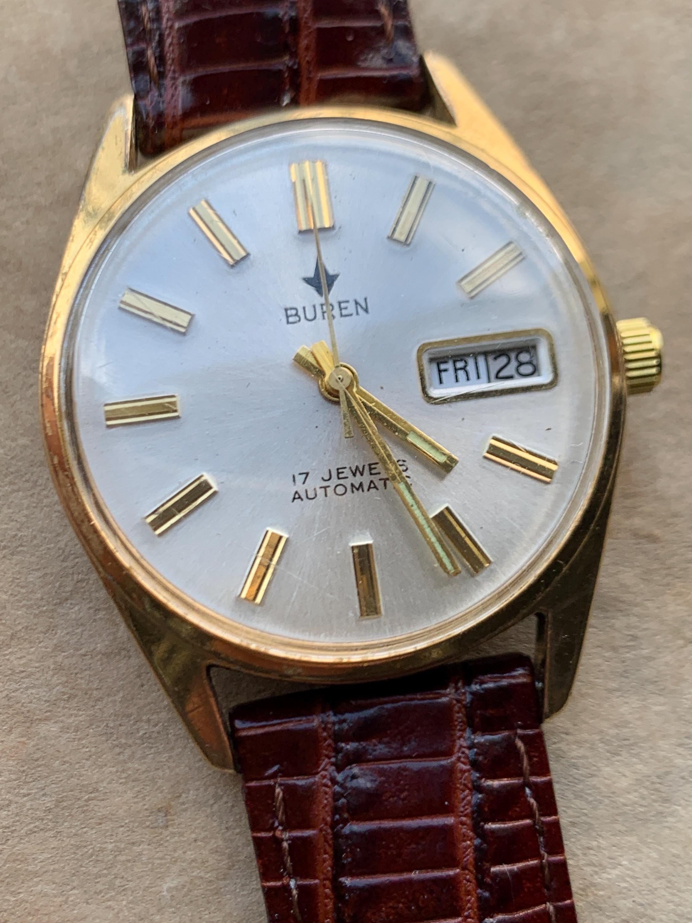 Buren wrist watch - Etsy 日本