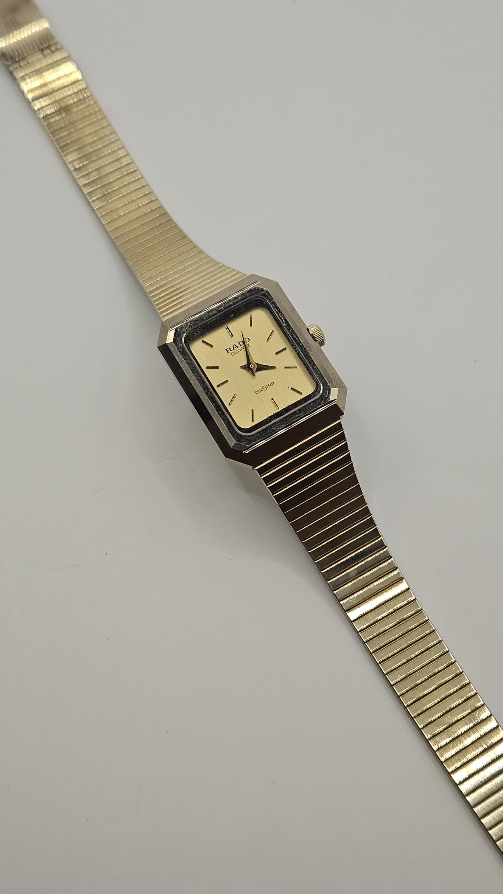 Rado Women’s Vintage (80s) DiaStar Watch Rado DiaStar Original 30mm Automatic Blue Dial Women main image 3