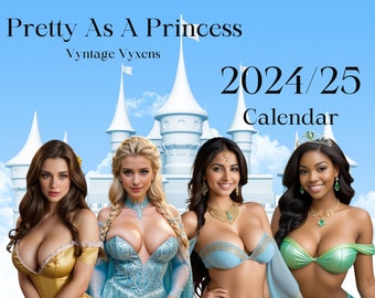 Pretty as a Princess: A Vyntage Vyxens Calendar